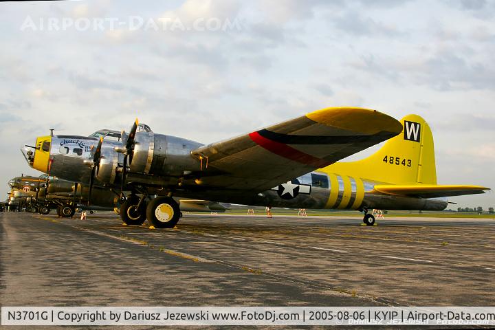 N3701G, 1944 Boeing B-17G Flying Fortress C/N 44-8543A, Boeing B-17G Flying Fortress 