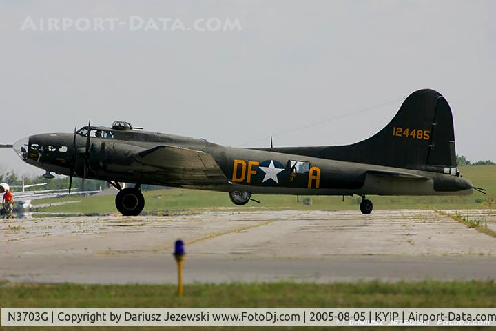 N3703G, 1945 Boeing B-17G Flying Fortress C/N 44-83546-A, Boeing B-17G Flying Fortress 