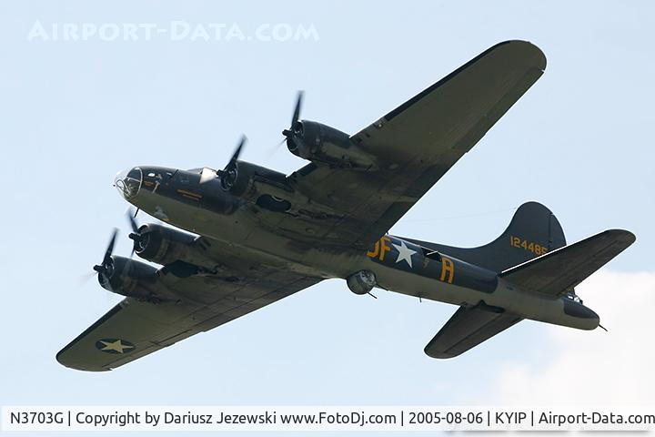 N3703G, 1945 Boeing B-17G Flying Fortress C/N 44-83546-A, Boeing B-17G Flying Fortress 