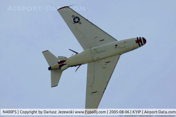N400FS, 1958 North American AF-1E Fury C/N 244-83, North American FJ-4B Fury  C/N 143575 - Dr. Rich Sugden, N400FS