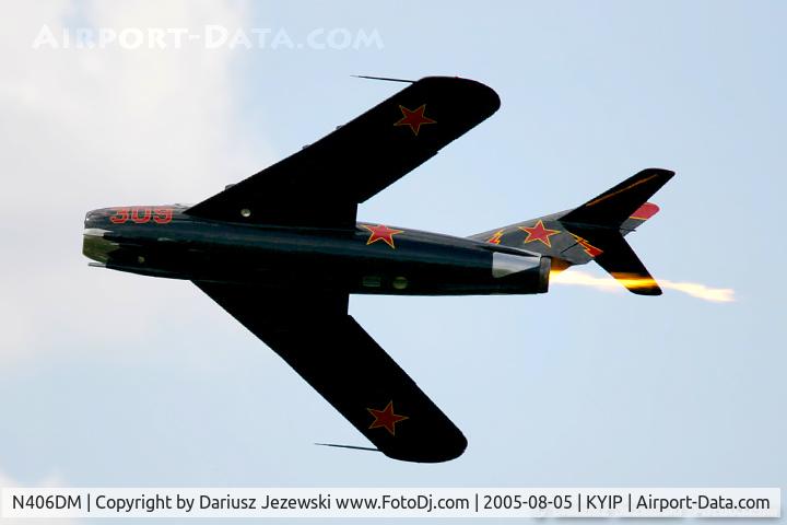N406DM, 1957 Mikoyan-Gurevich MiG-17T C/N 0613, Mikoyan-Gurevich MIG-17T  C/N 613, N406DM
