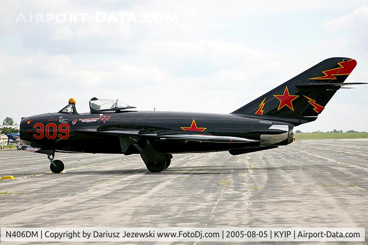 N406DM, 1957 Mikoyan-Gurevich MiG-17T C/N 0613, Mikoyan-Gurevich MIG-17T  C/N 613, N406DM