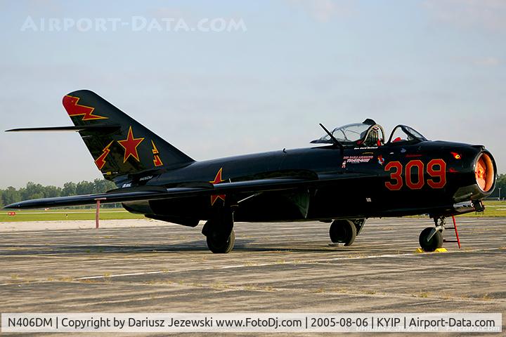 N406DM, 1957 Mikoyan-Gurevich MiG-17T C/N 0613, Mikoyan-Gurevich MIG-17T  C/N 613, N406DM