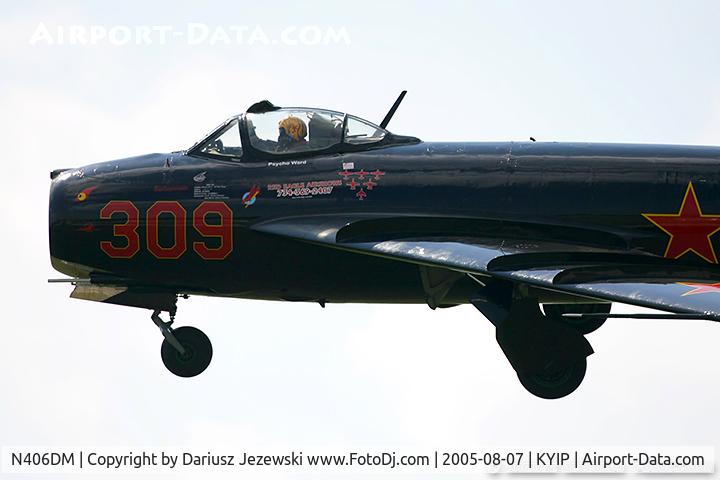 N406DM, 1957 Mikoyan-Gurevich MiG-17T C/N 0613, Mikoyan-Gurevich MIG-17T  C/N 613, N406DM