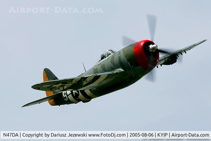 N47DA, 1944 Republic P-47D Thunderbolt C/N 399-55616, Republic P-47D Thunderbolt 