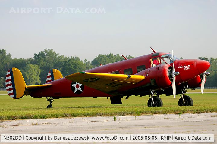 N502DD, 1960 Beech G18S C/N BA-542, Beech G18S Twin Beech  C/N BA-542, N502DD