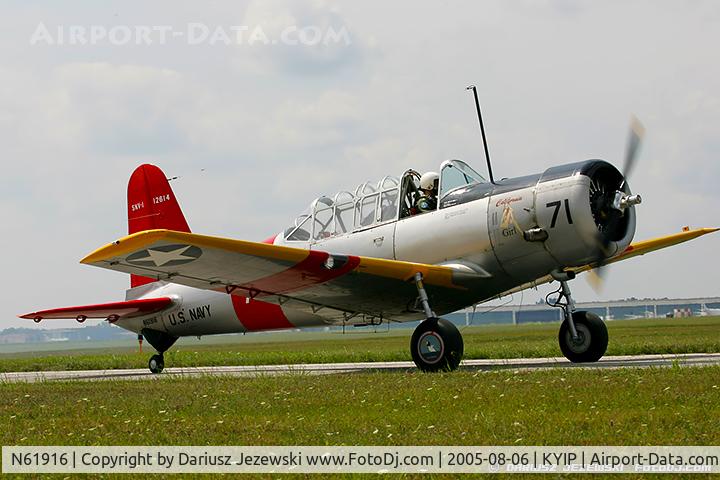 N61916, 1942 Vultee SNV-1 (BT-13A) Valiant C/N 7041, Convair SNV-1 Valiant 