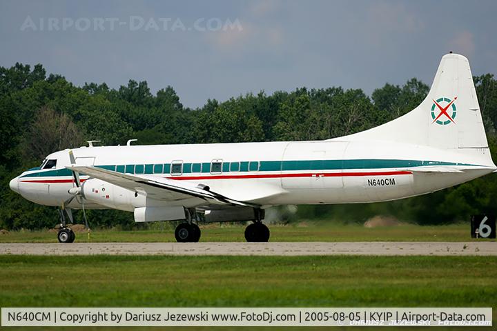 N640CM, 1966 Convair 640-340D C/N 104, Convair 640-340D  C/N 104, N640CM