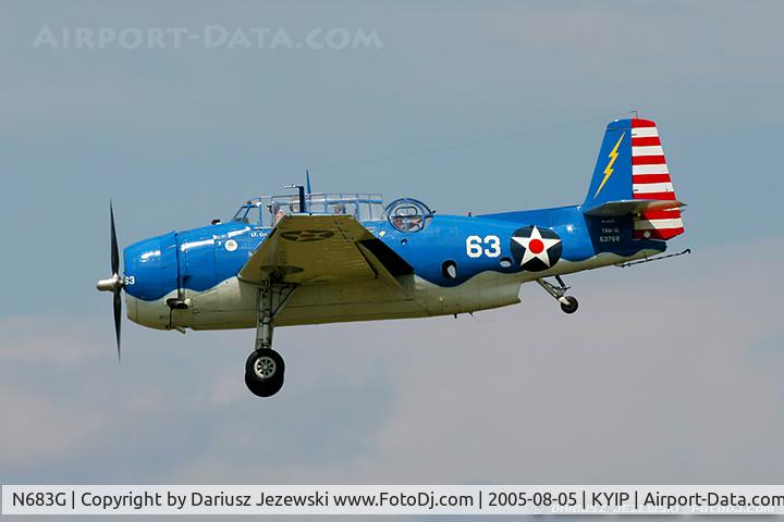 N683G, 1943 Grumman TBM-3E Avenger C/N 53768, Grumman TBM-3E Avenger  C/N 53768 - Tom Buck, NL683G