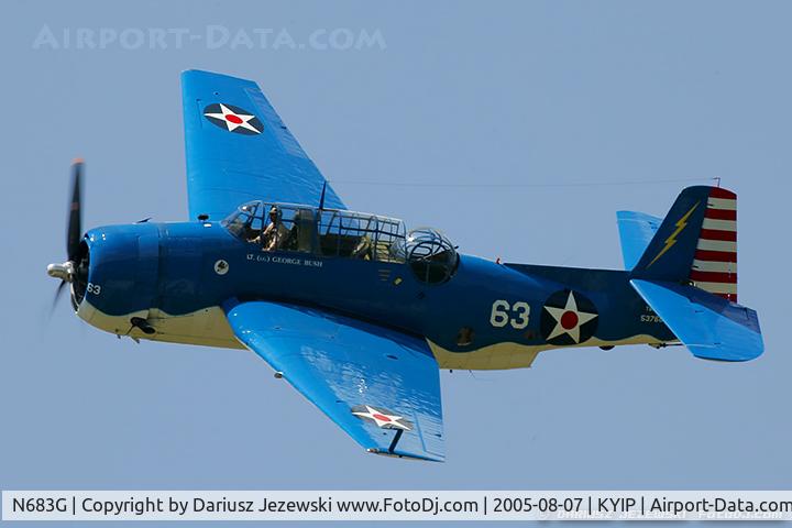 N683G, 1943 Grumman TBM-3E Avenger C/N 53768, Grumman TBM-3E Avenger  C/N 53768 - Tom Buck, NL683G