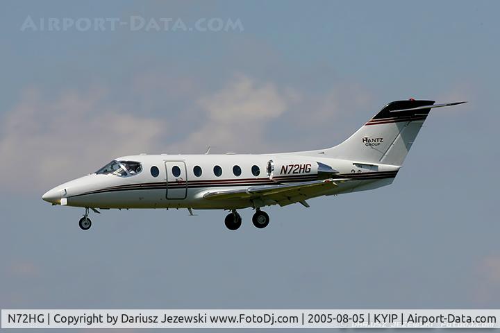 N72HG, 1986 Beech 400 Beechjet C/N RJ-11, Beech 400 Beechjet  C/N RJ-11, N72HG