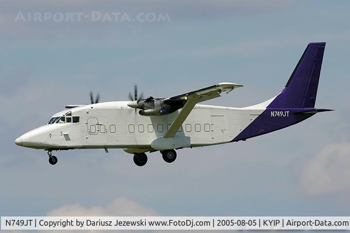 N749JT, 1988 Short 360 C/N SH.3749, Short 360-300  C/N SH3749, N749JT