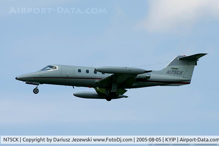 N75CK, 1978 Gates Learjet 25D C/N 256, Gates Learjet Corp. 25D  C/N 256, N75CK
