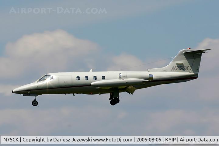 N75CK, 1978 Gates Learjet 25D C/N 256, Gates Learjet Corp. 25D  C/N 256, N75CK