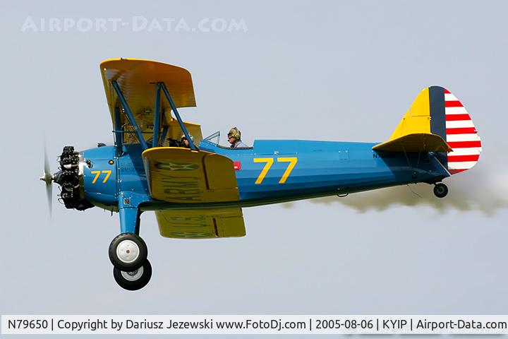 N79650, 1944 Boeing E75N1 C/N 75-5770, Boeing E75N1 Stearman  C/N 75-5770 - Dave Groh, N79650