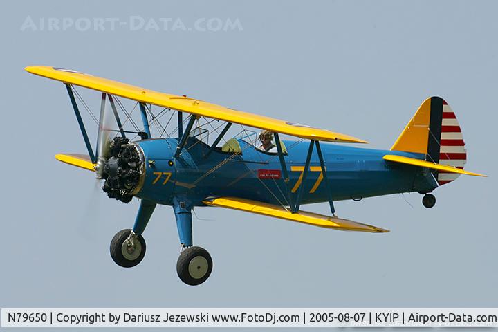 N79650, 1944 Boeing E75N1 C/N 75-5770, Boeing E75N1 Stearman  C/N 75-5770 - Dave Groh, N79650