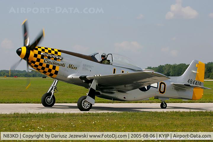 N83KD, 1944 North American F-51D Mustang C/N 44-84410, North American F-51D Mustang 