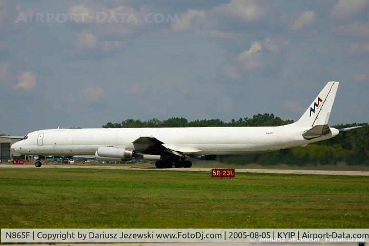 N865F, 1969 Douglas DC-8-63F C/N 46088, McDonnell Douglas DC-8-63CF - Murray Air  C/N 46088, N865F