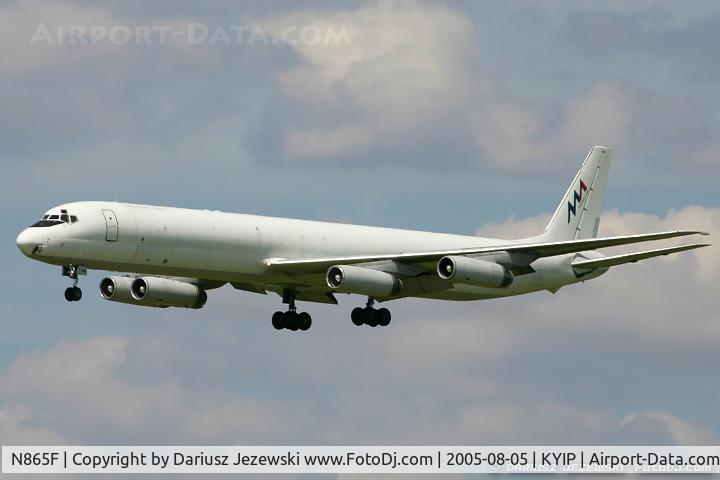 N865F, 1969 Douglas DC-8-63F C/N 46088, McDonnell Douglas DC-8-63CF - Murray Air  C/N 46088, N865F