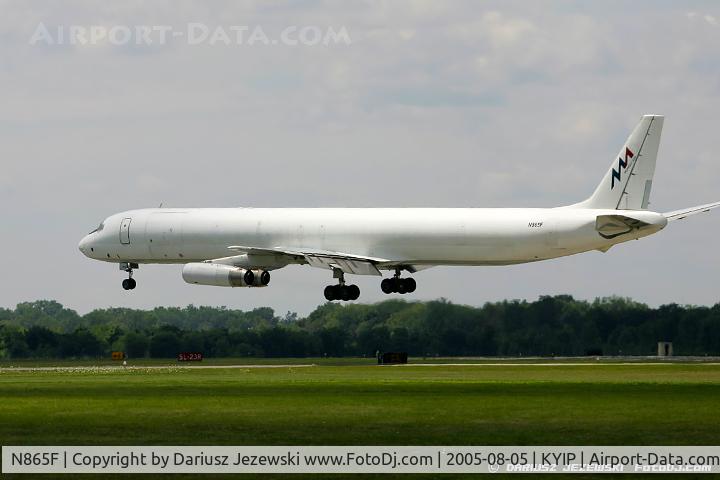 N865F, 1969 Douglas DC-8-63F C/N 46088, McDonnell Douglas DC-8-63CF - Murray Air  C/N 46088, N865F