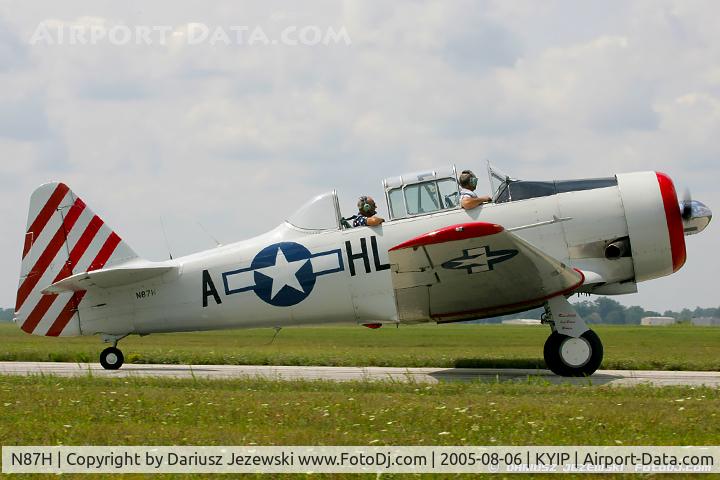N87H, 1941 North American AT-6D Texan C/N 41-34571, North American AT-6D Texan  C/N 41-34571, N87H