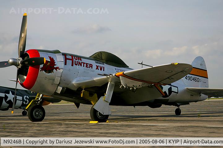 N9246B, 1944 Republic P-47D Thunderbolt C/N 339-55605, Republic P-47D Thunderbolt 