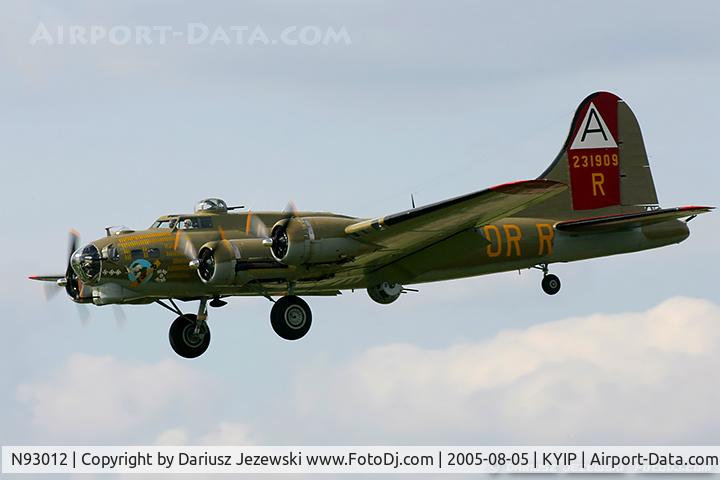 N93012, 1944 Boeing B-17G-30-BO Flying Fortress C/N 32264, Boeing B-17G Flying Fortress 