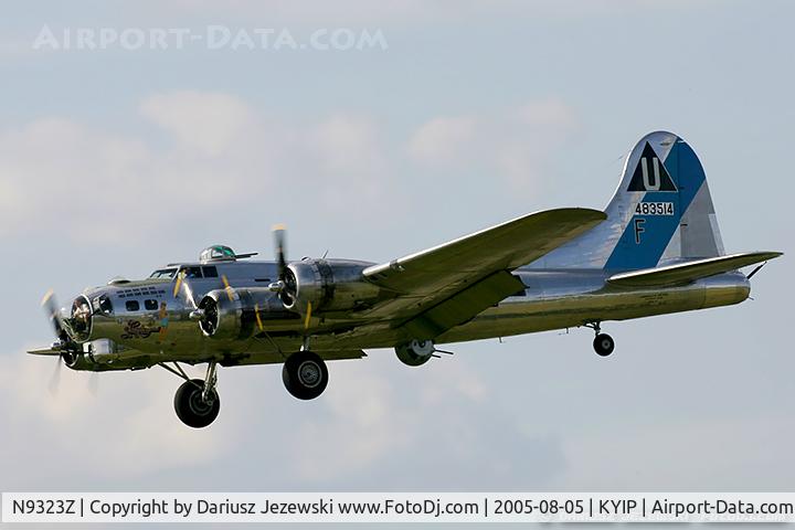 N9323Z, 1944 Boeing B-17G-85-DL Flying Fortress C/N 32155, Boeing B-17G Flying Fortress 