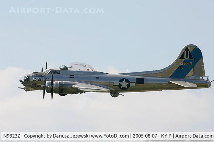 N9323Z, 1944 Boeing B-17G-85-DL Flying Fortress C/N 32155, Boeing B-17G Flying Fortress 