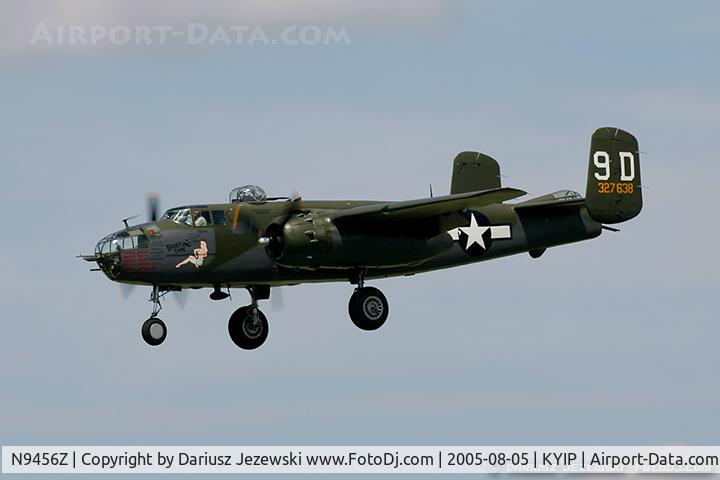 N9456Z, 1943 North American TB-25N Mitchell C/N 108-33214, North American TB-25N Mitchell 