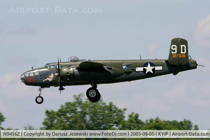 N9456Z, 1943 North American TB-25N Mitchell C/N 108-33214, North American TB-25N Mitchell 