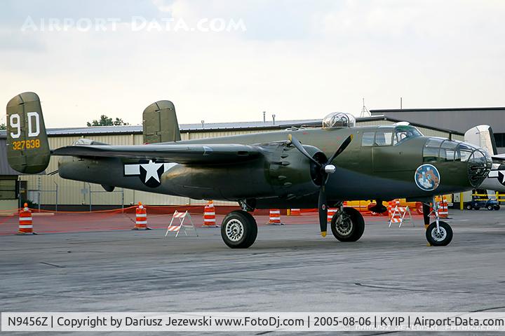 N9456Z, 1943 North American TB-25N Mitchell C/N 108-33214, North American TB-25N Mitchell 