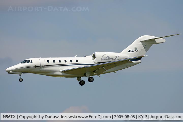 N96TX, 1998 Cessna 750 Citation X Citation X C/N 750-0069, Cessna 750 Citation X C/N 750-0069, N96TX