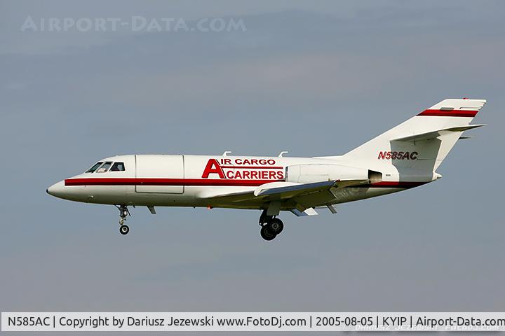 N585AC, 1969 Dassault Falcon 20D C/N 205, Dassault Falcon 20F  C/N 205, N585AC
