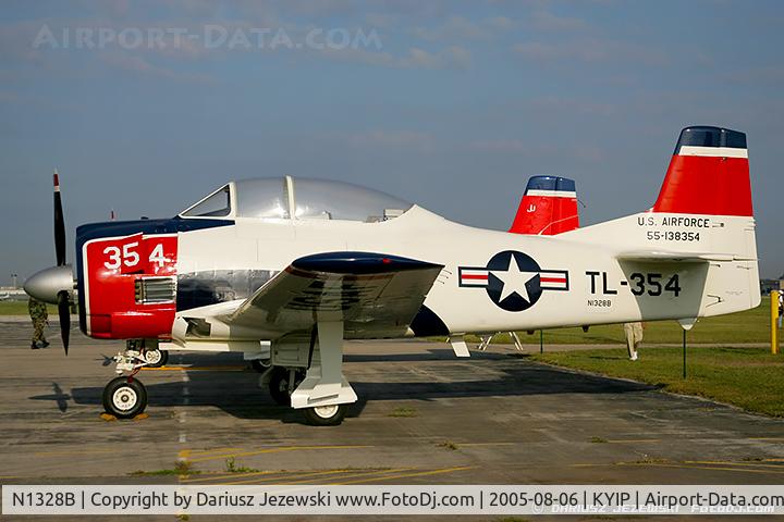 N1328B, 1955 North American T-28B Trojan C/N 200-425, North American T-28B Trojan  C/N 138354, N1328B