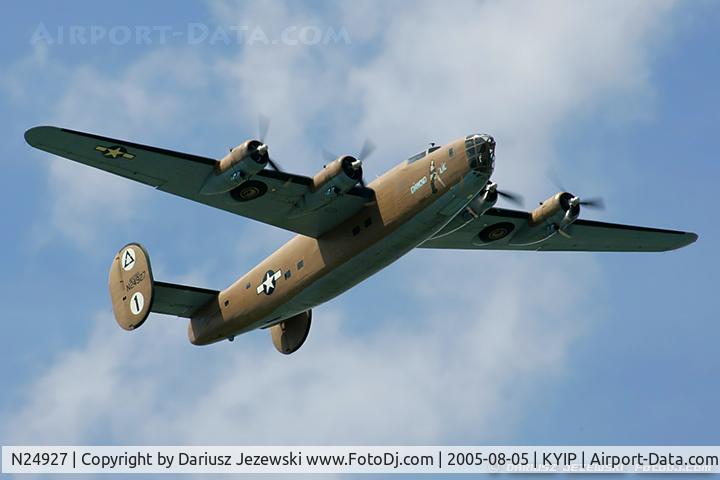 N24927, 1940 Consolidated Vultee RLB30 (B-24) C/N 18, Consolidated Vultee RLB-30 Liberator 