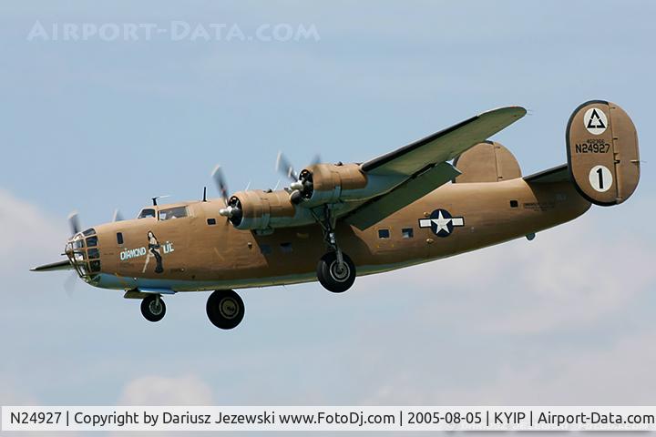 N24927, 1940 Consolidated Vultee RLB30 (B-24) C/N 18, Consolidated Vultee RLB-30 Liberator 