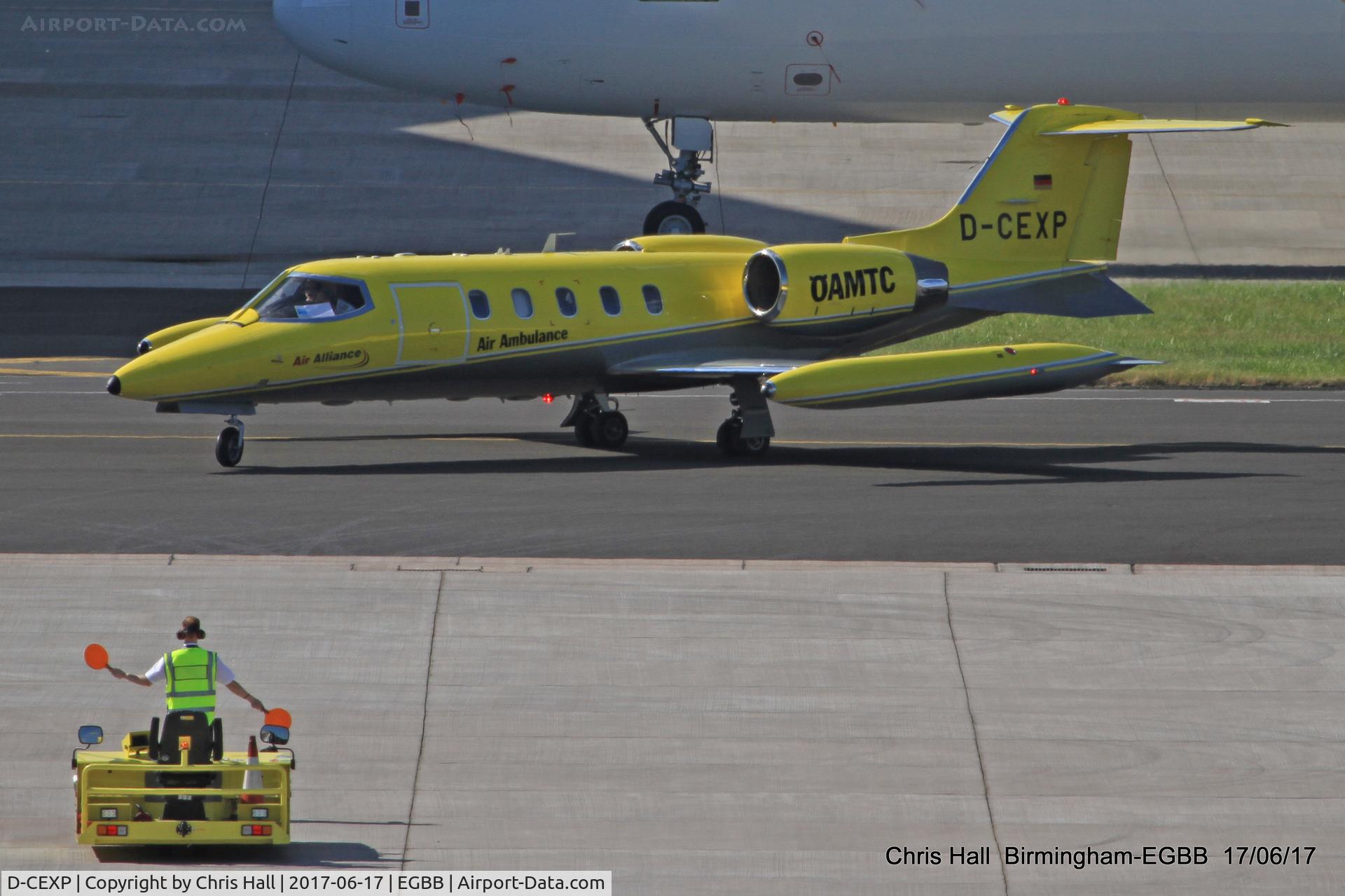 D-CEXP, 1986 Gates Learjet 35A C/N 616, Air Alliance