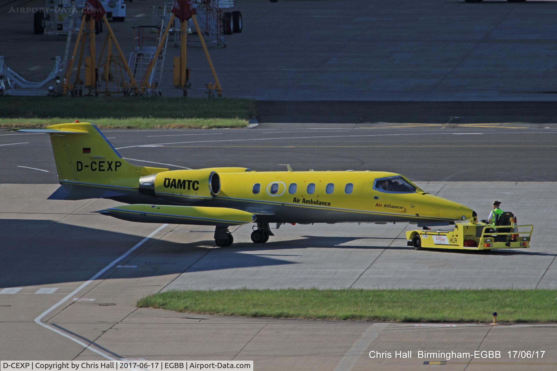 D-CEXP, 1986 Gates Learjet 35A C/N 616, Air Alliance