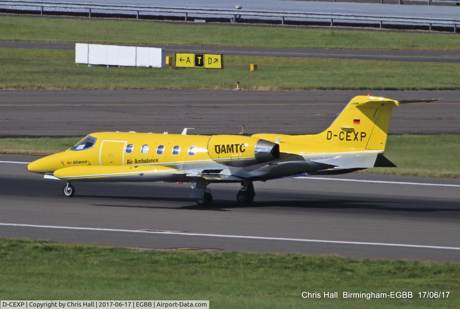 D-CEXP, 1986 Gates Learjet 35A C/N 616, Air Alliance