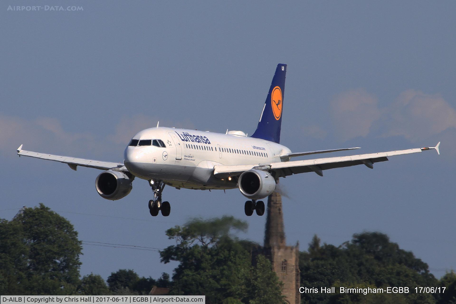 D-AILB, 1996 Airbus A319-114 C/N 610, Lufthansa