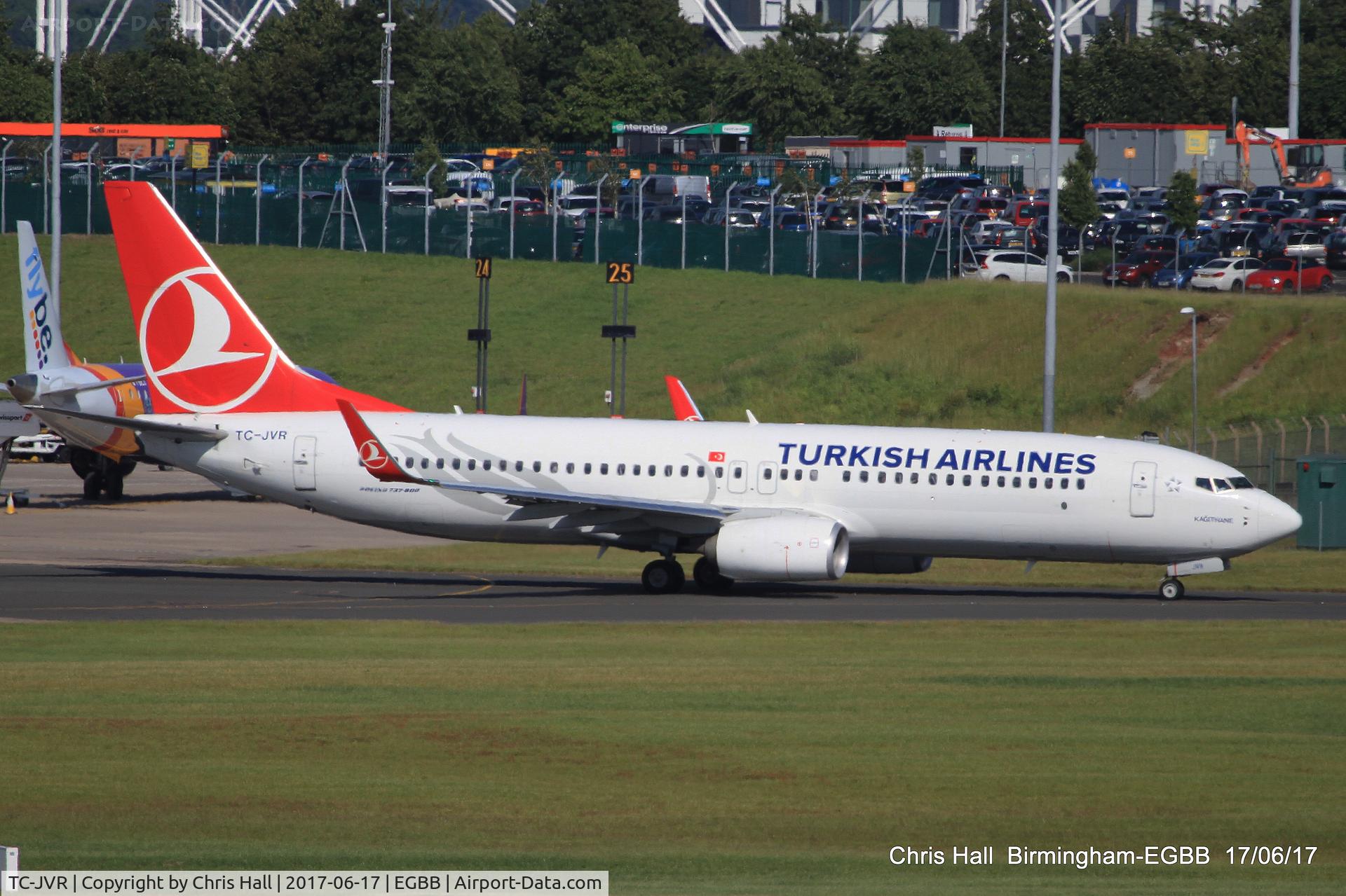 TC-JVR, 2016 Boeing 737-8F2 C/N 60030, Turkish Airlines
