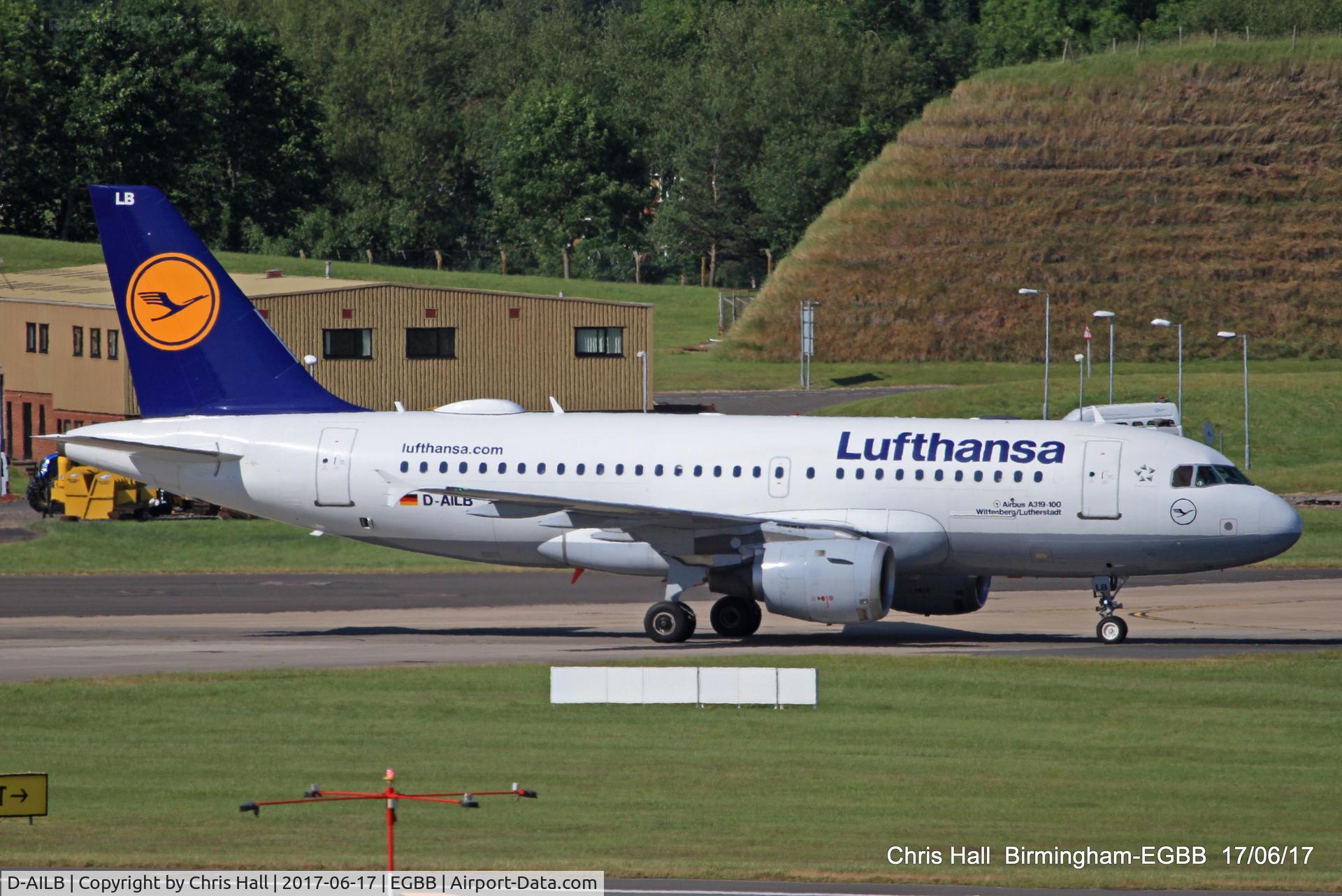 D-AILB, 1996 Airbus A319-114 C/N 610, Lufthansa