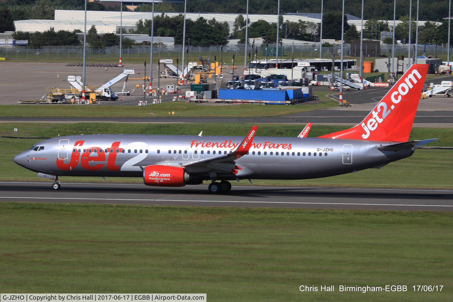 G-JZHO, 2016 Boeing 737-8MG C/N 63569, Jet2