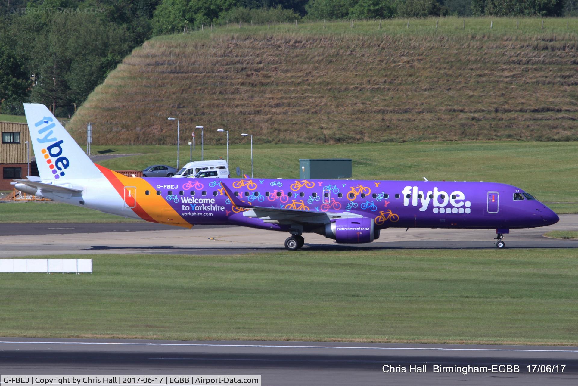 G-FBEJ, 2007 Embraer 195LR (ERJ-190-200LR) C/N 19000155, flybe