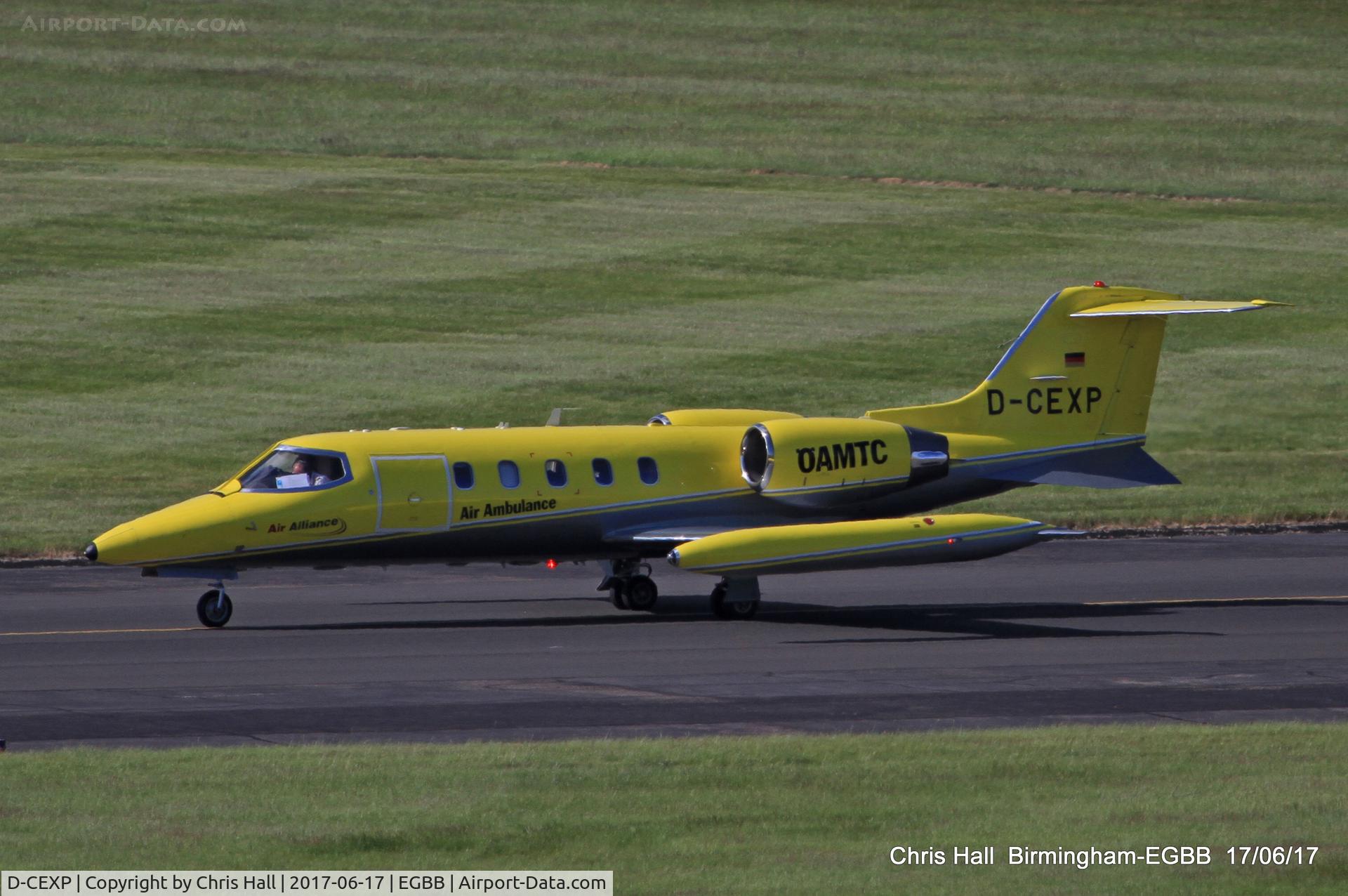D-CEXP, 1986 Gates Learjet 35A C/N 616, Air Alliance