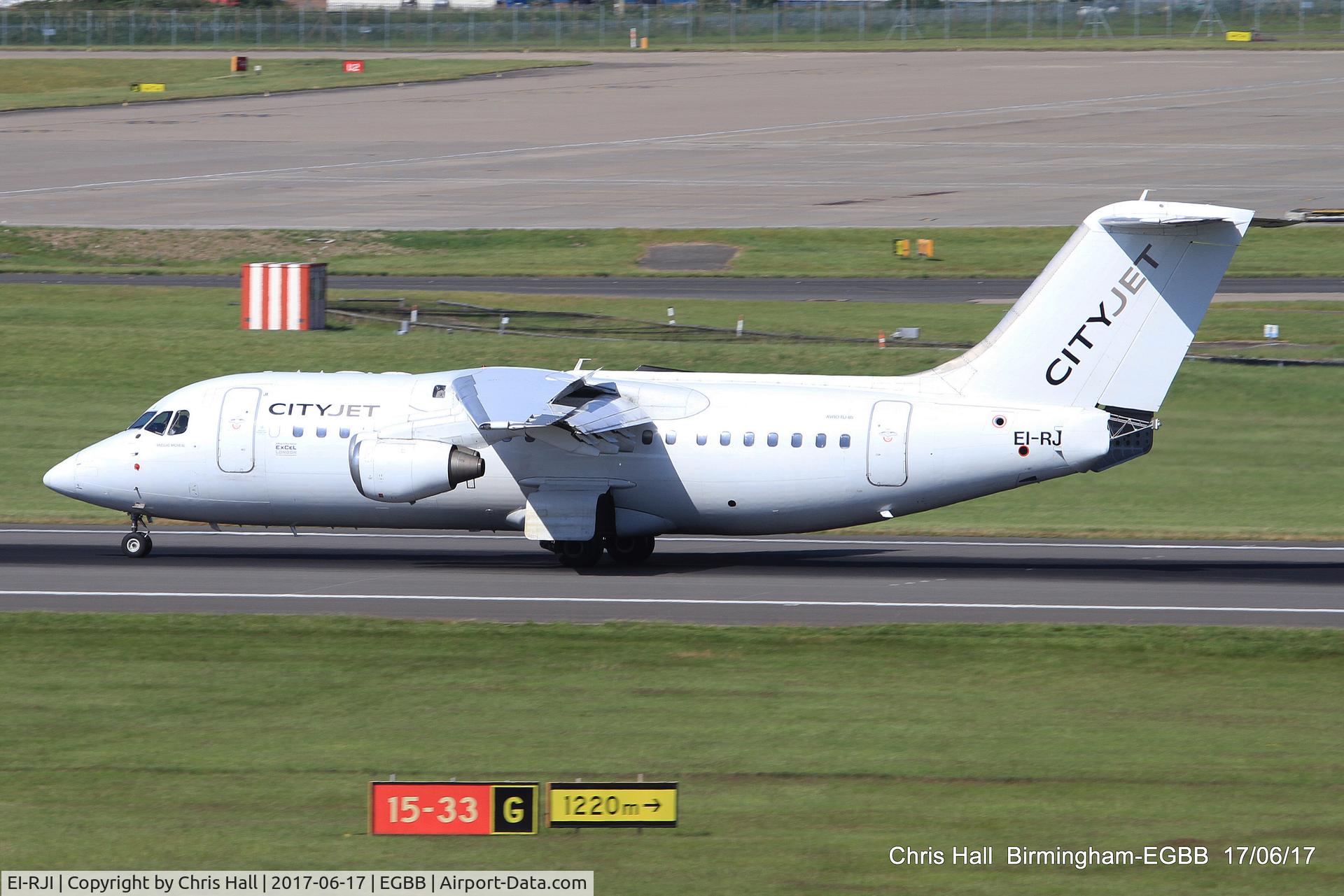 EI-RJI, 1999 British Aerospace Avro 146-RJ85A C/N E2346, CityJet