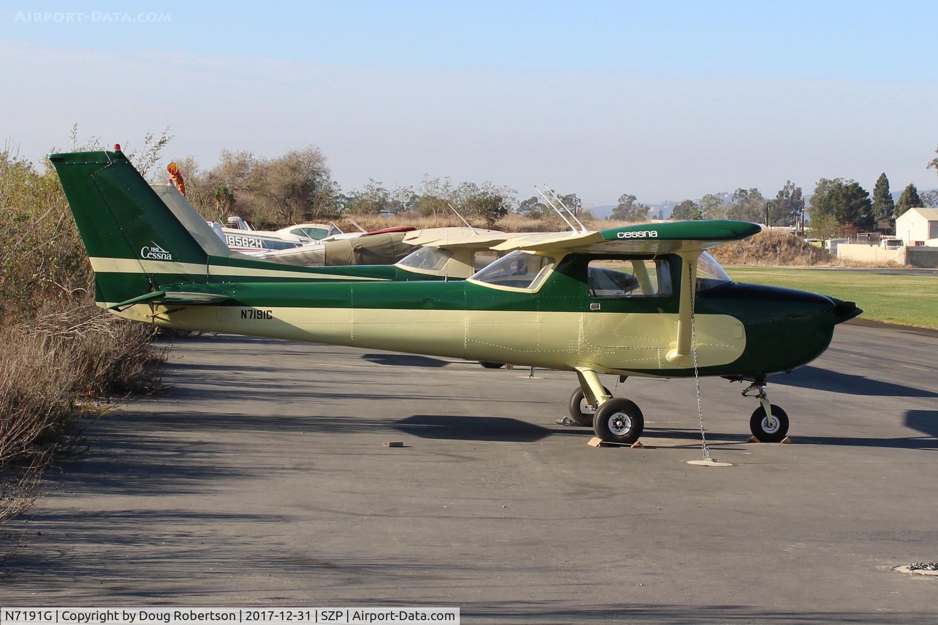 N7191G, 1973 Cessna 150L C/N 15074621, 1973 Cessna 150L, Continental O-200 100 Hp