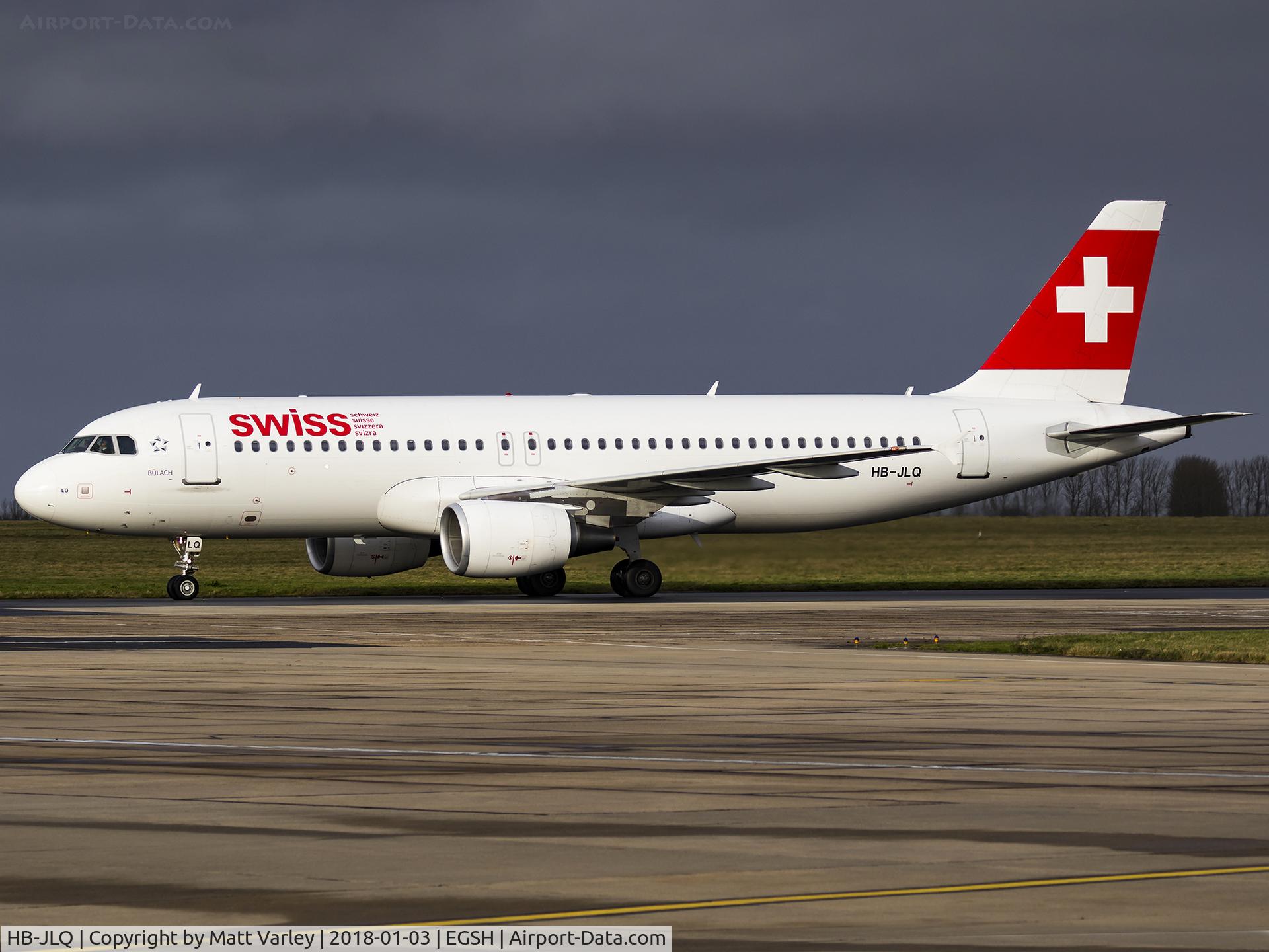 HB-JLQ, 2011 Airbus A320-214 C/N 4673, Taxiing to stand 6