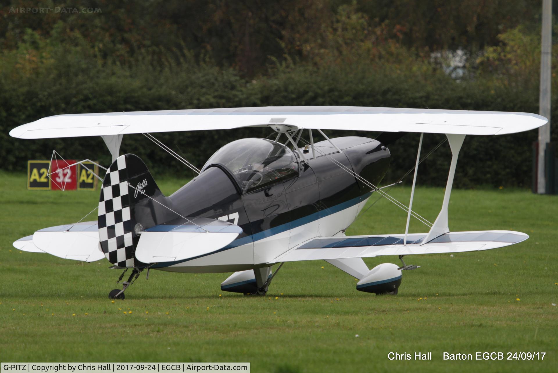 G-PITZ, 1983 Pitts S-2A Special C/N 100ER, at Barton